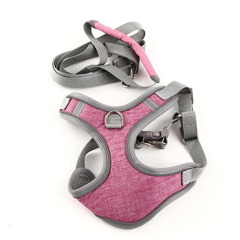 Vibrant Vest-Style Pet Leash For Cats And Dogs