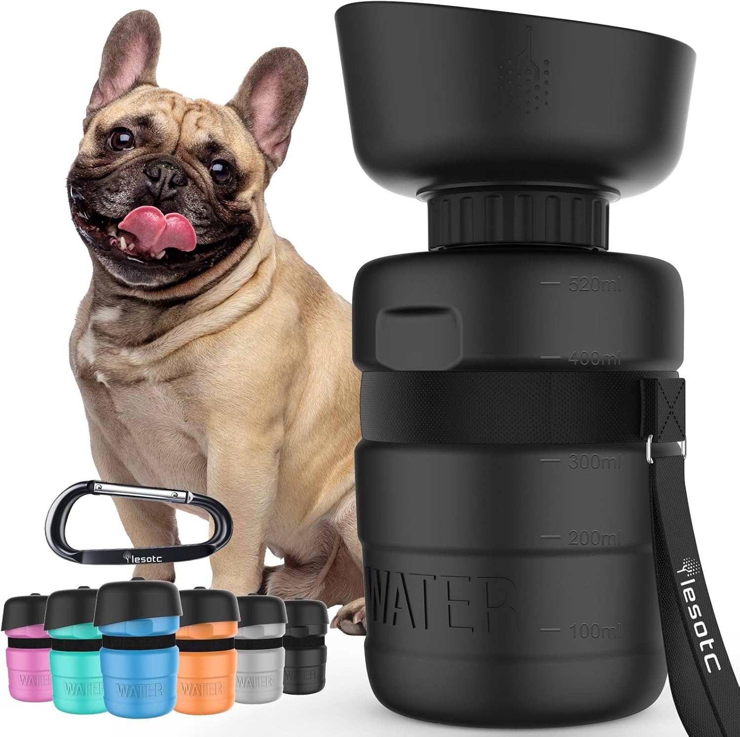 Foldable Dog Water Bottle-1st Gen